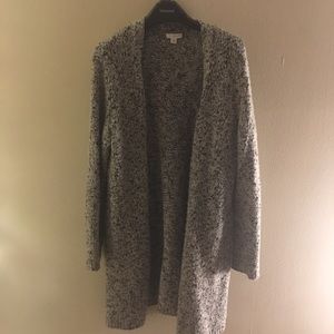 J Jill grey cardigan/coat